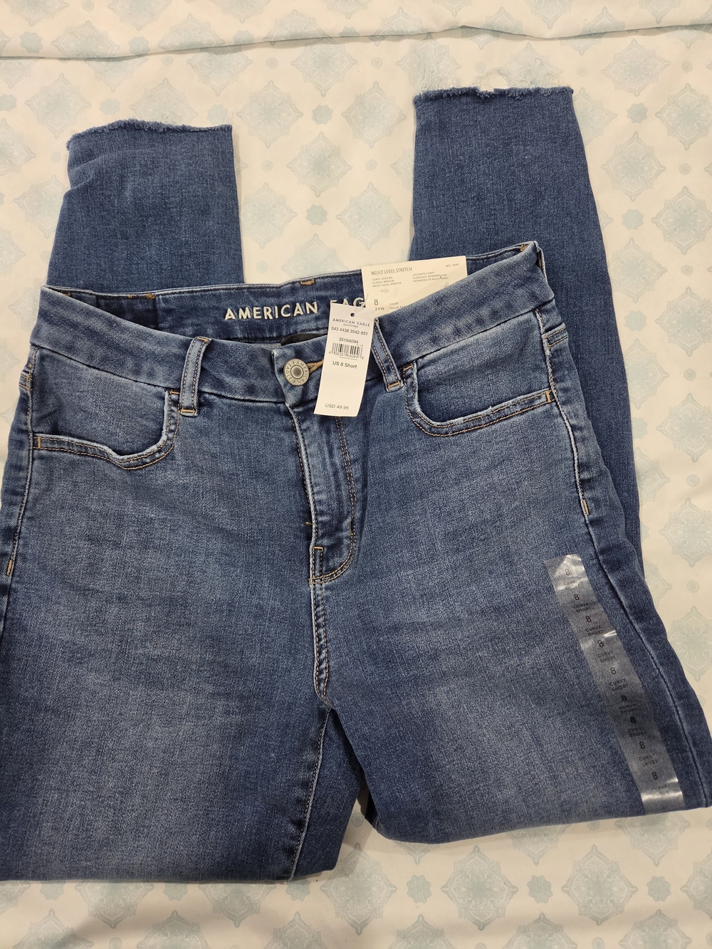 American Eagle Outfitters Curvy Jegging Denim Blue